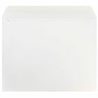 Jam Paper - Enveloppes pour livret , 10 po H x 13 po l, Blanc, Paquet de 25- Dispose d'un rabat droit avec fermeture gommée et finition papier lisse