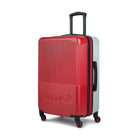 Reebok - Valise à roulettes pivotantes à coque rigide 26 po Time Out - Rouge-Roulettes pivotantes à 360° pour un déplacement fluide, silencieux et sans effort