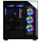CYBERPOWERPC - Ordinateur de jeux Gamer Supreme, Ryzen 7 9700X, RX 9070 XT, 2To PCIe SSD, 32Go RAM, Windows 11 Édition famille-Ports: 2 x USB 3.2 Type C, 2 x USB 3.2 Type C, 4 x USB 3.2 Type A, 2 x USB 2.0 Type A, 3x Ports Audio, Port LAN, 1 x HDMI, 2 x Ports affichage