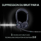 Casque UC double Yealink UH44 - Casque pour téléphone et ordinateur - Certifié UC - Noir-6