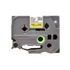 Premium Tape - Compatible avec Brother TZ651, TZ-651, TZE-651, TZE651 - Noir / Jaune - 24 mm-Marque: Premium Tape