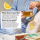 Twinings - Sachets de tisane Supermélanges Probiotiques+ Citron et gingembre - paquet de 18-Tisane naturellement sans caféine avec des notes vives de citron, une touche délicatement épicée de gingembre et le goût chaleureux du curcuma