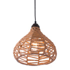 Zuo - Lampe plafonnier Nezz - Naturel-Conçue pour une installation câblée permanente, avec support de montage standard et quincaillerie inclus