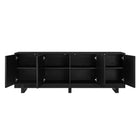 Modway - Knox 71 pouces Meuble TV, Noir-8
