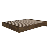 Nexera - Lit plateforme Queen, Truffe-Comprend un système de lattes pour le support du matelas, il ne nécessite donc pas de sommier, le choix économique idéal 