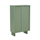 Manhattan Comfort - Ella 31,5 po Buffet Moderne d’Appoint - Vert Sauge-Nettoyage: Essuyez avec un chiffon humide, en évitant l’excès d’humidité. À éviter: Les produits chimiques agressifs ou les nettoyants abrasifs qui peuvent endommager la surface. Entretien: Gardez à l’écart de l’humidité excessive, car le produit peut gonfler ou se déformer s’il est exposé à l’eau ou à l’humidité. Protection: Utilisez des sous-verres ou des sets pour éviter les rayures ou les taches