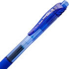 Pentel – Stylo gel rétractable EnerGel-X Pointe aiguille – 0,5 mm – Encre bleue – Paquet de 12-Longueur d'écriture 550m.