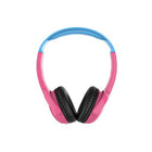 Wicked Audio - Tricky Tike BT Casque D'Écoute de 85 dB Sécuritaire pour les Enfants - Rose-Bluetooth : 32 ft / 10m
