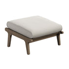 Modway - Saratoga Terrasse extérieure Teck Ottoman, Caillou-Glissements au pied sans marquer