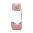 b.box - Bouteille Tritan Sport à Bec - 450ml - Écrasé de Rose (Blush Crush)-Gourde ergonomique de 600ml avec bec pour enfants actifs