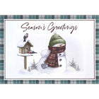 Rosedale - Cartes De souhaits Noël / Enveloppes - 5-1/2 po x 8 po - Joyeuses Fêtes - Paquet de 12-Cartes de souhaits qualité boutique