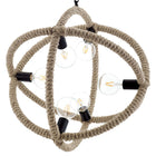 Modway - Transpose Corde Lustre pendentif-Six ampoules E26 de 40 W (non incluses)