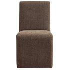 Modway - Emory Tissu tapis Fauteuil d’appoint de salle à manger - Mocha-8