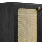 Modway - Chaucer 24" Armoire de toilette de salle de bain (lavabo non inclus) - Noir-8