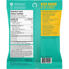 Smart Sweets - Rondelles aux Pêches - 50 g-Fabriqué sans ingrédients allergènes majeurs (sans noix, arachides, blé, soja, lait, œufs, poissons ou crustacés)