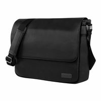 Bugatti - Sacoche de transport Messenger pour ordinateur portable 15,6 po - Noir-Étui pour ordinateur portable Messenger