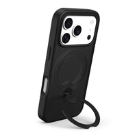 AXS - PROShield Stand MagSafe Compatible Apple iPhone 17 Pro - Noir-Pied rotatif à 360° pour visionnement en mode portrait ou paysage