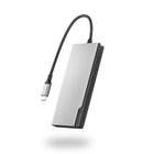 ALOGIC - Station d'accueil USB-C UNI avec alimentation - Série Ultra-Ultra-portable et compact : la station d'accueil allie aluminium et ABS doux au toucher pour un look élégant et une durabilité accrue. Sa conception intelligente regroupe tous les ports d'un seul côté pour une utilisation simplifiée et une meilleure gestion des câbles.