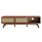 Modway - Soma 60 po Meuble TV, Noyer-Coussinets de pied non marqués