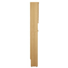 Modway - Render Par-dessus les toilettes Armoire de rangement de salle de bain in Chêne-Étagères ajustables