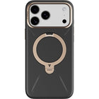 Torras - Coque Ostand Q3 VegSkin pour iPhone 17 Pro Max - Noir-Fini haut de gamme, prise en main sûre. Similicuir végane lisse, au fini texturé, pour un toucher raffiné.
Surface anti-empreintes et antidérapante qui demeure propre et assure une prise en main sûre.
