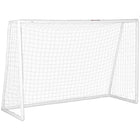 Soozier – But de soccer – 9,8 pi x 6,6 pi-La grande taille offre beaucoup d’espace pour l’entraînement actif ou les jeux de groupe 
