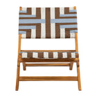 Zuo - Sunshine Chaise Lounge - Multicolore-Structure en bois d’acacia massif résistant aux intempéries avec tressage en rotin synthétique
