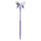 Merangue - Stylo à paillettes papillon-Écriture fluide pour une utilisation quotidienne