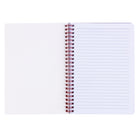 Pep Rally - Cahier de notes à spirale découpé - 15,5 cm l x 21 cm H - Motif puissant-Dimensions : 6,1 l x 8,26 po H (15,5 cm x 21 cm)