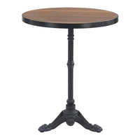Zuo - Table de salle à manger Gazebo - Noyer-Plateau en MDF imitation bois