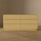 Manhattan Comfort - Ardea 72" Commode contemporaine à 6 tiroirs double - Chêne naturel-Assemblage à domicile requis Tout le matériel inclus