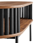 Modway - Fortitude Bois Table basse - Noir noyer-7