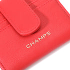 Champs - Porte-cartes à rabat Iconic - Rouge-Compartiment à billets
