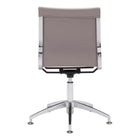 Zuo - Glider Fauteuil de conférence - Taupe-Garantie limitée de 3 ans
