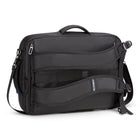 Nextech - Sac à dos convertible avec compartiment pour ordinateur portable de 17,3 pouces - Noir -Comprend une sangle amovible et réglable ainsi qu'un passage pour trolley pour plus de commodité lors des déplacements