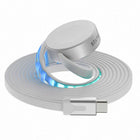 Statik -  MagStack Duo Chargeur pour Apple Watch et Câble de Charge/Sync USB-C de 5 pi, Blanc-Recharge ultra-rapide 2 en 1. Notre technologie MagStack classique permet désormais de recharger simultanément votre Apple Watch. Rechargez rapidement votre iPhone, appareil Android, écouteurs, Apple Watch ou AirPods