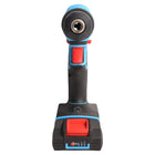 Fixtec - Perceuse sans fil 20V avec (1) batterie, chargeur-Lumière LED
