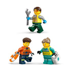 LEGO - City Great Vehicles Avion, camion d’assistance et aéroglisseur à combiner-Rendez l’expérience créative encore plus amusante grâce à l’application LEGO Builder