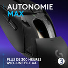 Logitech - Souris de jeu légère sans fil G309 LIGHTSPEED - Noir-Contrôle maximal: Jusqu'à 6 boutons programmables pour un jeu personnalisé et des raccourcis sur-mesure