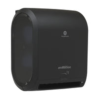 Distributeur automatique de serviettes Georgia-Pacific enMotion Classique-Le distributeur automatisé sans contact contient des serviettes enroulées pour sécher les mains ou nettoyer les dégâts