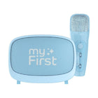 myFirst - Voice 2 Machine de karaoké pour enfants - Bleue-Parfait pour les enfants âgés de 5 à 12 ans, conçu avec les jeunes utilisateurs à l'esprit pour que les enfants puissent s'en servir facilement et avec plaisir tout en libérant leur créativité.