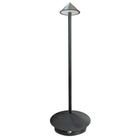Xtricity - Lampe de table tactile LED portable Winchester - Noire-Corps de lampe en métal et acrylique pour une durabilité et un style moderne