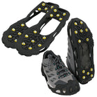 BIOS Living - Crampons à glace antidérapants - G-Semelles aveccrampons speciaux antiderapants offrent une excellente traction sur la neigh ou la glace