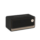 Edifier - Enceinte Bluetooth portable à lumière ambiante ES60 - Noir-Comprend un haut-parleur médium-grave ovale (53 mm x 93 mm, vers l'avant), deux haut-parleurs d'aigus de 22 mm (vers l'avant et vers l'arrière) et un radiateur de basses passif ovale (vers l'arrière) pour des basses profondes et percutantes.