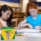 Crayons de couleur Crayola, boîte de 60-Les crayons de couleur Crayola sont fabriqués à partir de bois provenant de forêts gérées de manière durable afin de contribuer à la préservation des ressources