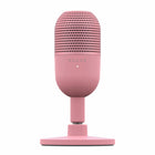 Razer - Seiren V3 Mini - Quartz-Découvrez le Razer Seiren V3 Mini, un microphone USB ultra-compact aux nombreuses fonctionnalités. Avec une nouvelle fonction Tap-to-Mute et une personnalisation audio avancée, profitez d'une capture vocale de qualité studio avec ce modèle réduit, idéal pour les jeux, le streaming et le chat