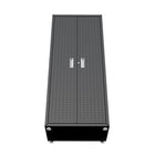 Manhattan Comfort - Armoire de garage moderne Fortress 77 cm (30,3 po) - gris charbon-Garantie limitée du fabricant de 30 jours