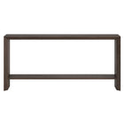 Hudson&Canal - Console Osman de 162 cm de largeur par - Brun aulne-La table est fabriquée à partir de matériaux MDF de haute qualité et durables