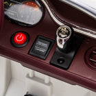 Aosom - Bentley bacalar licensed, voiture électrique rc pour enfants, jouet à conduire pour tout-petits cadeau - blanc-Télécommande incluse pour le contrôle parental ou pour permettre aux enfants de conduire facilement 