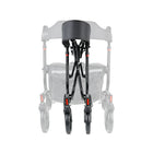 BIOS Living - Ambulateur Onyx 19 po -Roues en PVC de 8 po/20,3 cm aidant à diriger l'ambulateur et offrant un roulement confortable et optimal